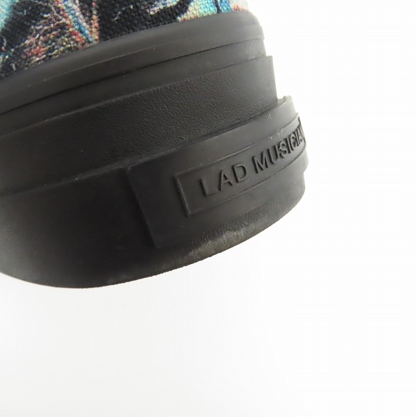 実際に弊社で買取させて頂いたLAD MUSICIAN/ラッドミュージシャン ローカットスニーカー 2119-914/38の画像 6枚目