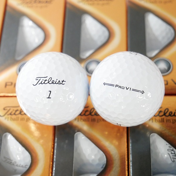 実際に弊社で買取させて頂いた(3)【未使用】Titleist/タイトリスト PRO V1 ゴルフボール 2ダースの画像 1枚目