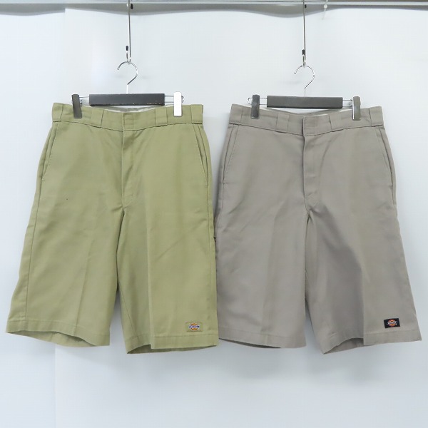 実際に弊社で買取させて頂いたDickies/ディッキーズ ハーフチノパンツ/ワークパンツ 2点セット