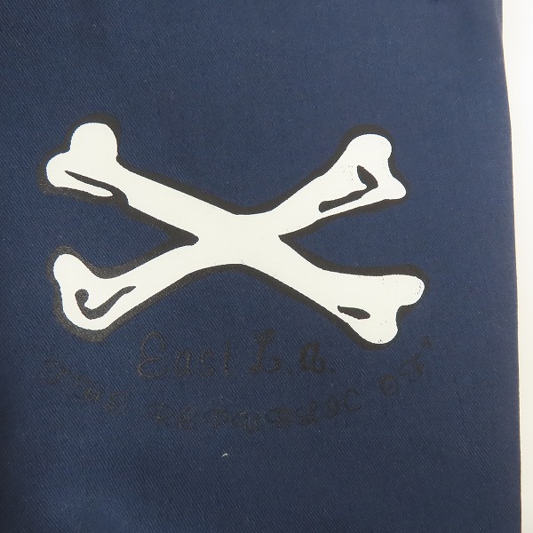 実際に弊社で買取させて頂いた【未使用】Dickies×East L.a./ディッキーズ 874 Original Fit クロスボーン ワークパンツ W5417J9 34×32の画像 5枚目