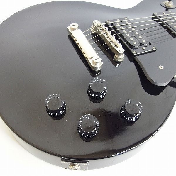 実際に弊社で買取させて頂いた★Epiphone/エピフォン Les Paul Studio Ebony/レスポール スタジオ エレキギター ソフトケース付 の画像 6枚目