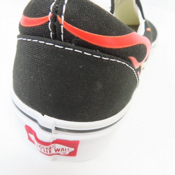 実際に弊社で買取させて頂いた【未使用】VANS/バンズ CLASSIC SLIP-ON FLAME クラシックスリッポン フレイム VN0A38F7PHN/26.5の画像 6枚目