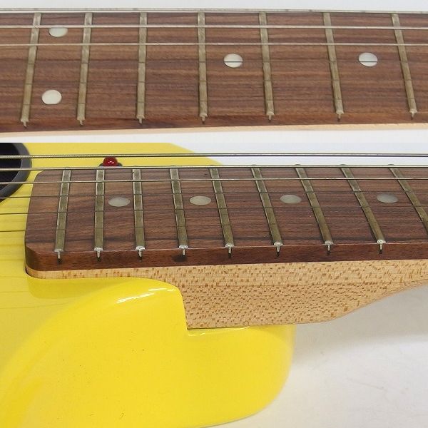 ☆FERNANDES/フェルナンデス ZO-3 ぞうさん アンプ内蔵ギター イエロー