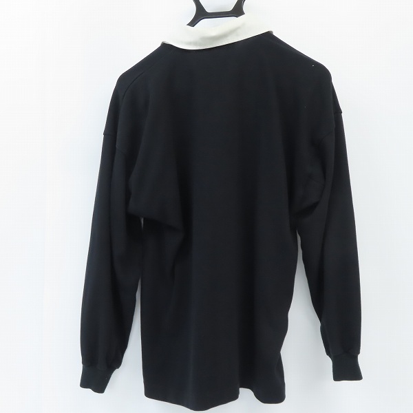 実際に弊社で買取させて頂いたCANTERBURY OF NEWZEALAND/カンタベリー オブ ニュージーランド ALL BLACKS/オールブラックス 長袖 ラガーシャツ /42の画像 1枚目