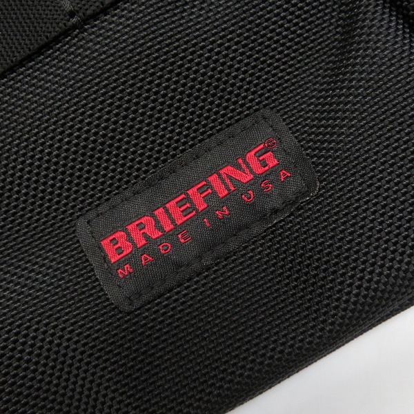 実際に弊社で買取させて頂いた【未使用】BRIEFING/ブリーフィング SQ PACK SL/スクウェアバックパック/リュックサック 黒 BRA221P01の画像 4枚目