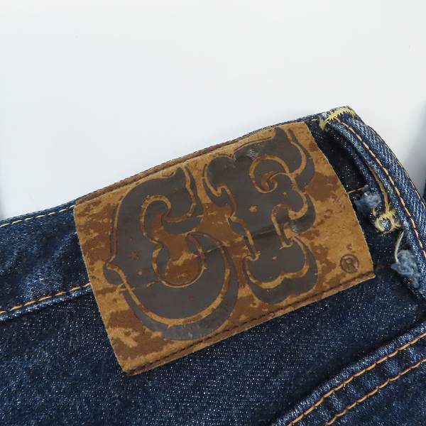 実際に弊社で買取させて頂いたCORE FIGHTER/コアファイター インディゴデニムパンツ/Mの画像 2枚目