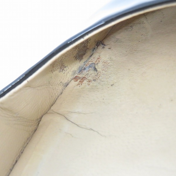 実際に弊社で買取させて頂いたJIMMY CHOO/ジミーチュウ DIANNE チャンキーヒール スクエアトゥ パンプス/36.5の画像 7枚目