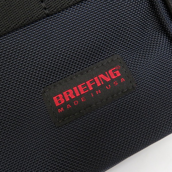 実際に弊社で買取させて頂いた【未使用】BRIEFING/ブリーフィング SQ PACK SL/スクウェアバックパック/リュックサック ネイビー BRA221P01の画像 4枚目