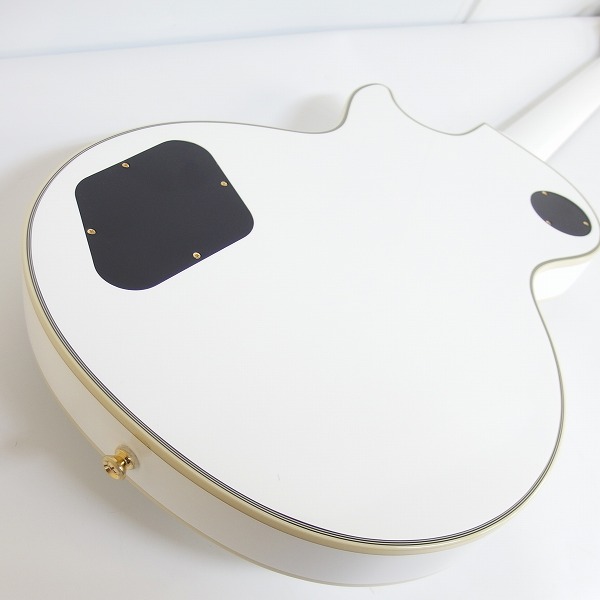 実際に弊社で買取させて頂いた★【美品】Epiphone/エピフォン Les Paul Custom Alpine White/レスポールカスタム エレキギター ソフトケース付の画像 7枚目