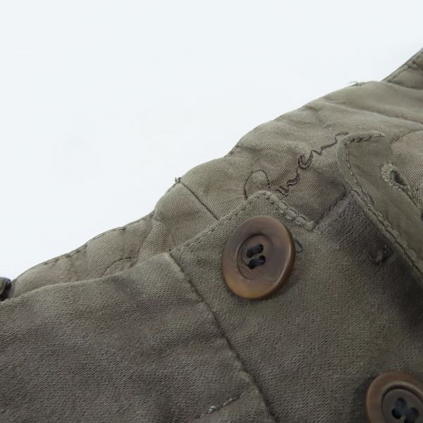 実際に弊社で買取させて頂いたRICK OWENS×OLMAR and MIRTA /リックオウエンス×オルマーアンドマリータ ワークパンツ 6355/D /Sの画像 6枚目