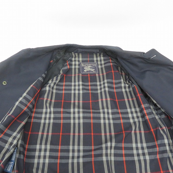 実際に弊社で買取させて頂いたBURBERRY'S/バーバリーズ ノバチェック ステンカラーコート の画像 7枚目