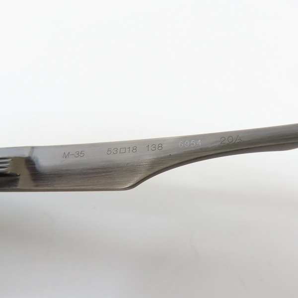 実際に弊社で買取させて頂いた999.9/フォーナインズ フルリム アイウエア/メガネフレーム M-35 Col.6954の画像 6枚目