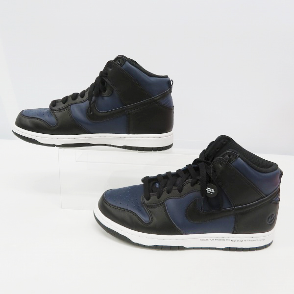 実際に弊社で買取させて頂いたNIKE×FRAGMENT DESIGN/ナイキ×フラグメントデザイン DUNK HI/F ダンク DJ0383-400/27.5の画像 3枚目