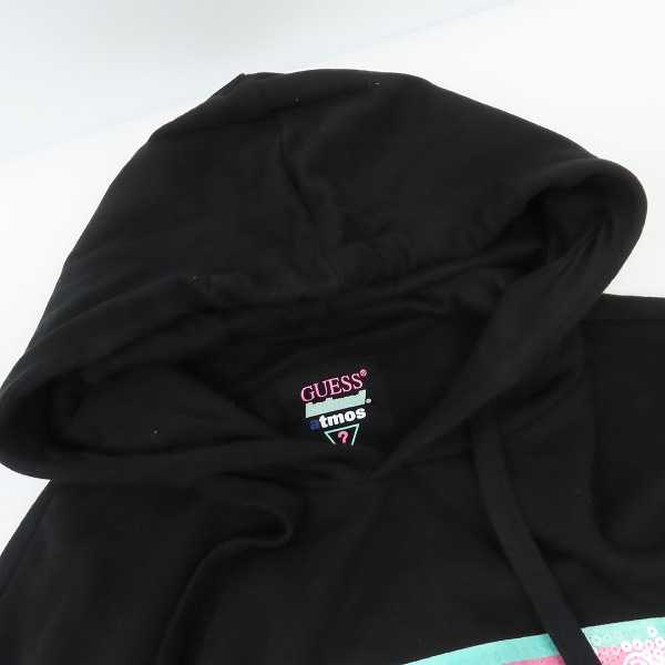 実際に弊社で買取させて頂いたGUESS × atmos × BADMOOD/ゲス×アトモス×バッドムード スパンコール パーカー MK4K8602AT/XLの画像 5枚目