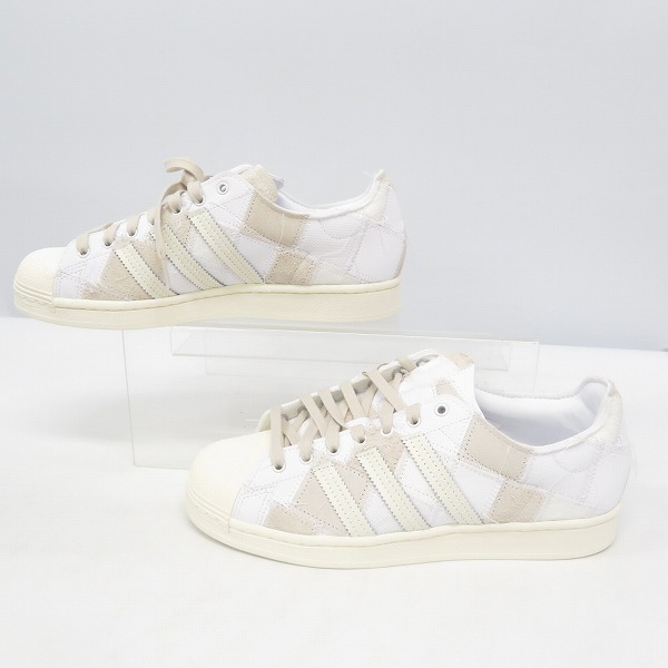 実際に弊社で買取させて頂いた【未使用】adidas/アディダス SUPERSTAR ATMOS SH/スーパースター アトモス スニーカー HP8713 /27の画像 3枚目