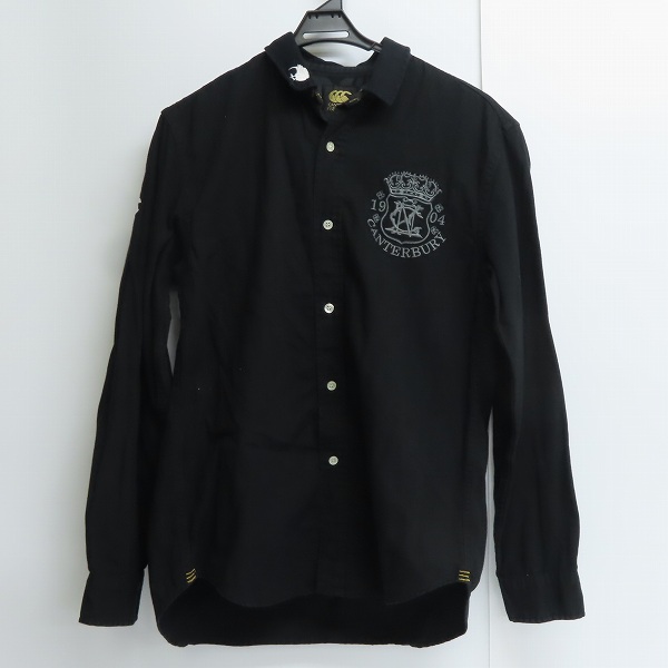 実際に弊社で買取させて頂いたCANTERBURY/カンタベリー 長袖シャツ 刺繍 0091457N10 /L