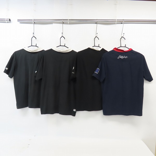 実際に弊社で買取させて頂いたCANTERBURY/カンタベリー 半袖 ラガーシャツ/ポロシャツ 刺繍 ワッペン/4点セットの画像 1枚目