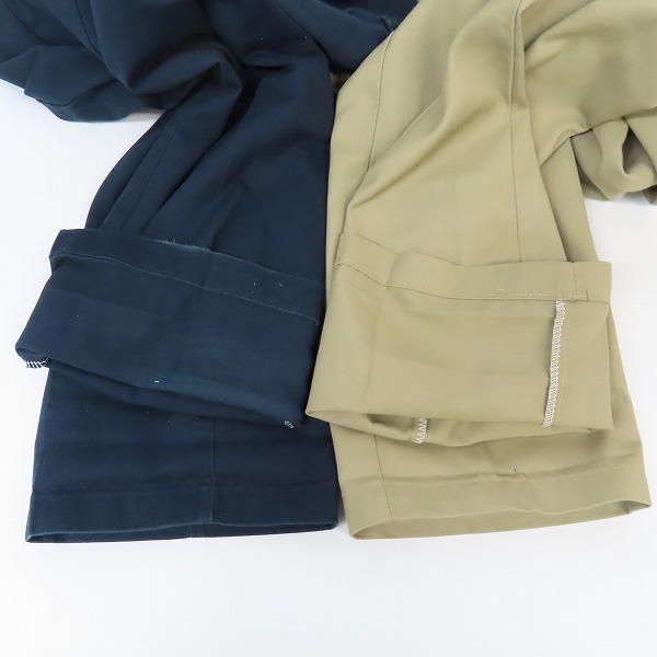 実際に弊社で買取させて頂いたDickies/ディッキーズ パンツ ネイビー/カーキ系 2点セット の画像 4枚目