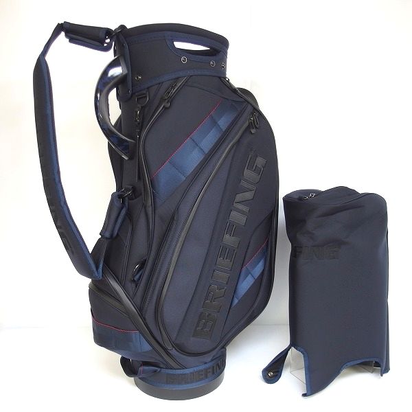 実際に弊社で買取させて頂いたBRIEFING/ブリーフィング CR-3 #02 BRG203D09 9.5型 5分割キャディバッグ 47インチ対応 DEEP SEA/ディープーシー 