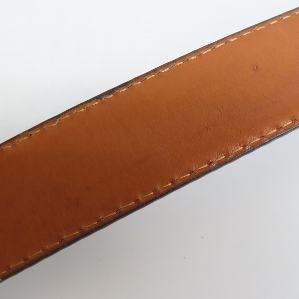 実際に弊社で買取させて頂いたUNITED ARROWS/ユナイテッドアローズ Vera Pelle レザー ベルト 1217229 85の画像 6枚目