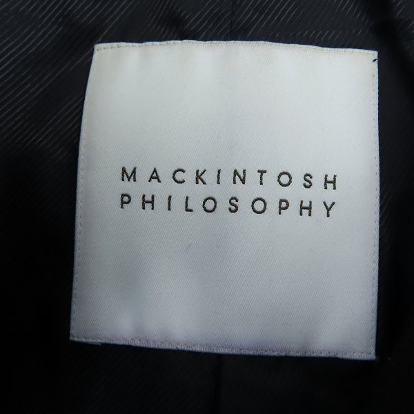 実際に弊社で買取させて頂いたMACKINTOSH PHILOSOPHY/マッキントッシュフィロソフィー ウールステンカラーコート H1C77-625-29/40の画像 2枚目