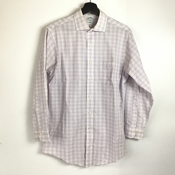 実際に弊社で買取させて頂いた【おまとめ品】BROOKS BROTHERS/ブルックスブラザーズ パッチワークチェック 等 シャツの画像 3枚目