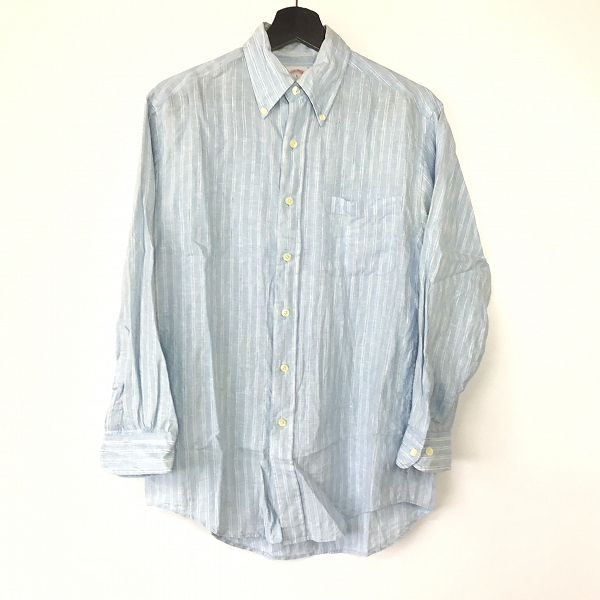 実際に弊社で買取させて頂いた【おまとめ品】BROOKS BROTHERS/ブルックスブラザーズ チェック柄 等 シャツの画像 5枚目