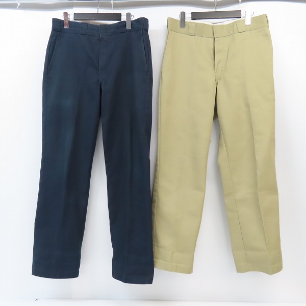 実際に弊社で買取させて頂いたDickies/ディッキーズ パンツ ネイビー/カーキ系 2点セット 