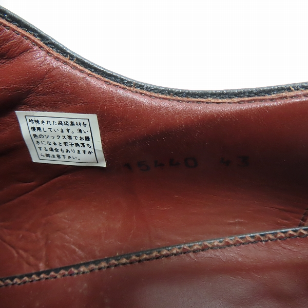 実際に弊社で買取させて頂いたMAGNANNI/マグナーニ ホールカット ドレスシューズ 15440/43の画像 5枚目