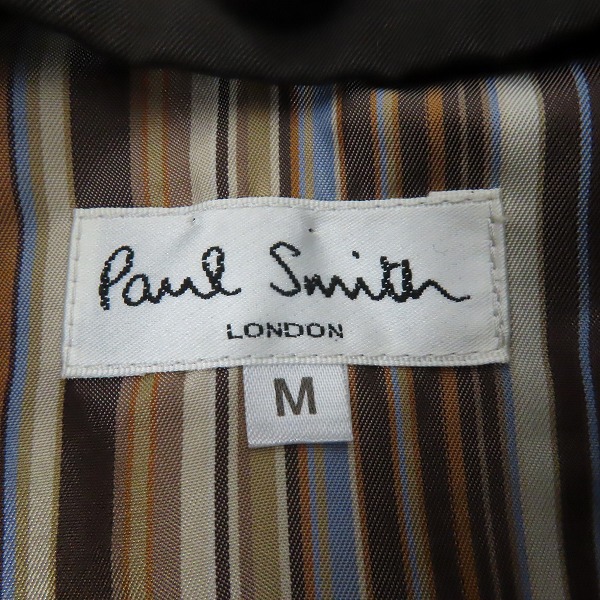 実際に弊社で買取させて頂いたPaul Smith/ポールスミス ライナー付 トレンチコート ダークブラウン /Mの画像 2枚目