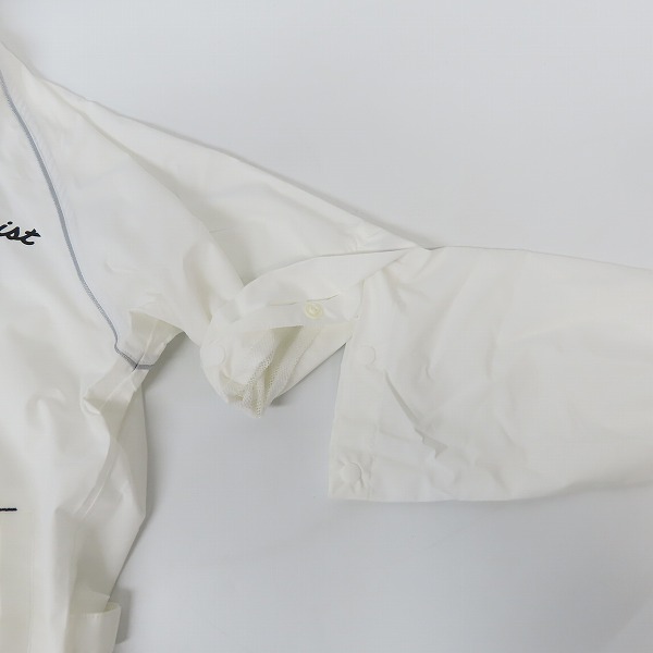 実際に弊社で買取させて頂いたTitleist/タイトリスト レインウエア セットアップ ホワイト×ブラック TSMR1592 /Mの画像 7枚目