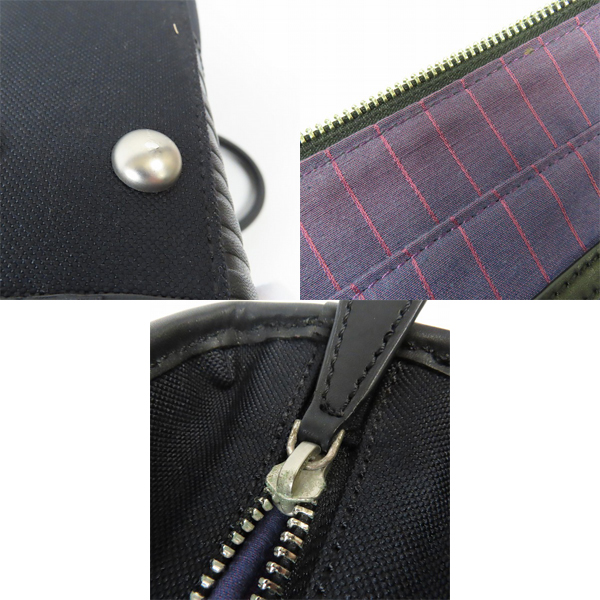 実際に弊社で買取させて頂いたPaul Smith/ポールスミス レザー ショルダーストラップ ビジネスバッグ/ブリーフケース ブラックの画像 6枚目