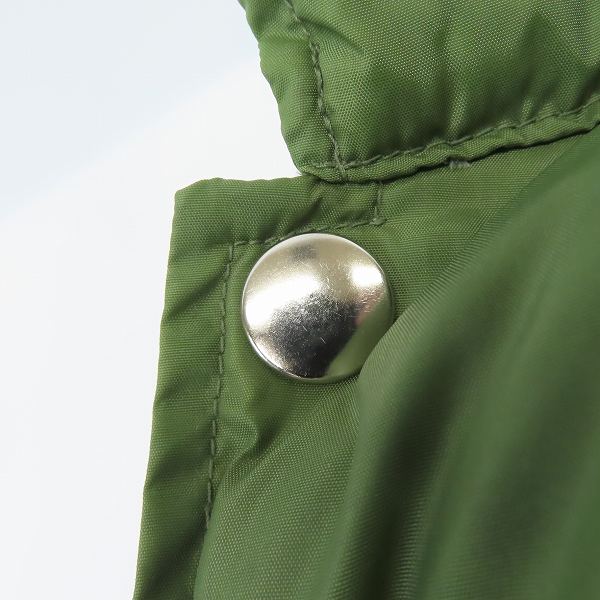 実際に弊社で買取させて頂いたDIET BUTCHER SLIM SKIN/ダイエットブッチャースリムスキン ダウンベスト カーキの画像 5枚目