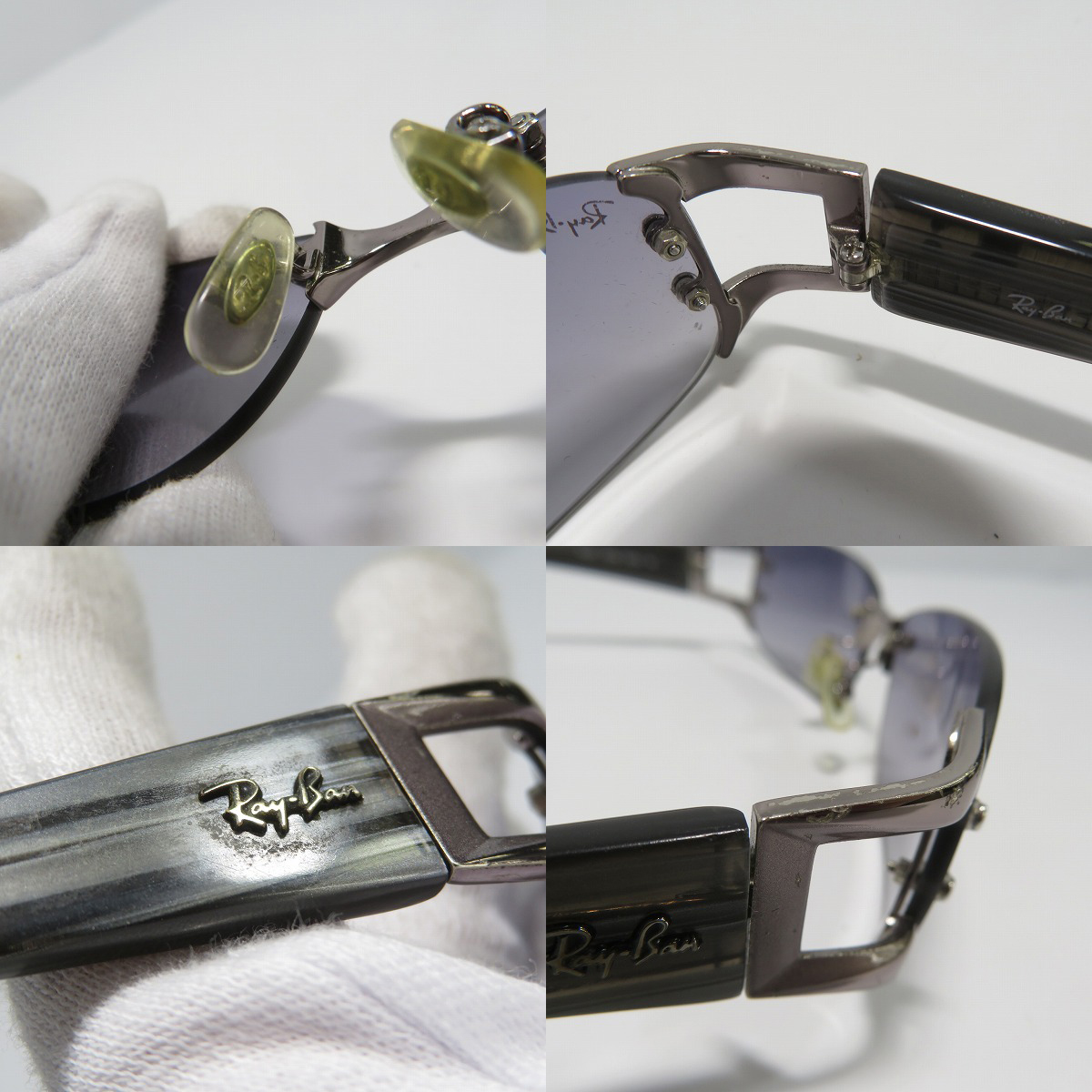 Ray-Ban/レイバン RB3397 004/8G ツーポイントサングラス/アイウェアの