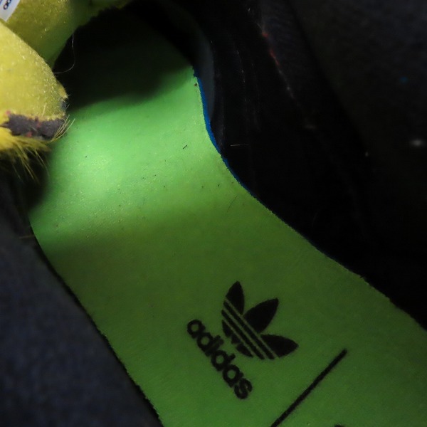 実際に弊社で買取させて頂いたatmos×adidas/アトモス×アディダス ZX 8000 “G-SNK 3” ハラコ切替 ローカット スニーカー FX8593/27.5の画像 6枚目