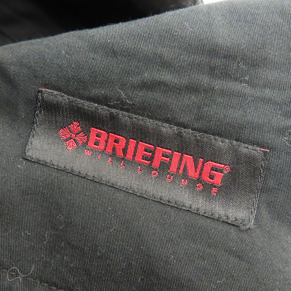 実際に弊社で買取させて頂いたBRIEFING×WILL LOUNGE/ブリーフィング×ウィルラウンジ カットイージーパンツ グレー WLG91PTL011JS/Mの画像 2枚目