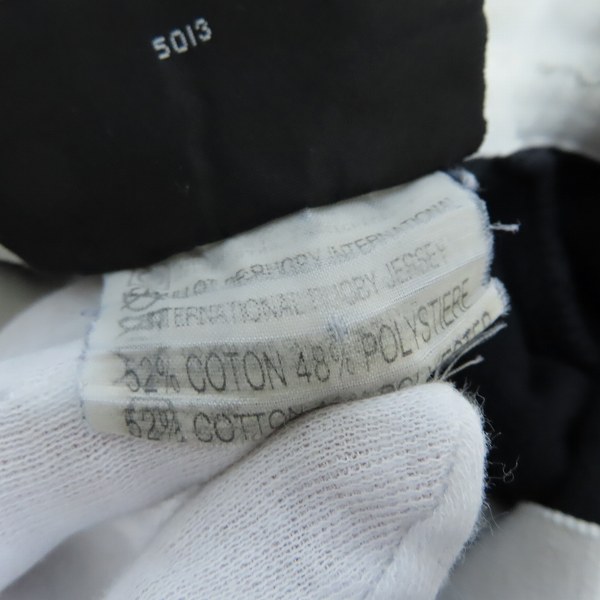 実際に弊社で買取させて頂いたCANTERBURY/カンタベリー ALL BLACKS/オールブラックス 長袖 ラガーシャツ /Lの画像 3枚目