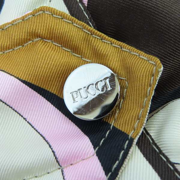 実際に弊社で買取させて頂いたEmilio Pucci/エミリオプッチ 総柄 ジャケット ピンク イタリア製 /40の画像 7枚目