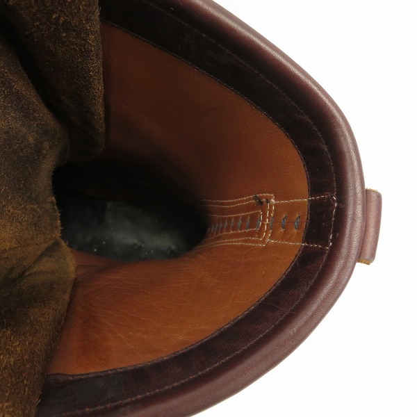 実際に弊社で買取させて頂いたWHITES BOOTS/ホワイツブーツ レース アップブーツ ロングブーツ/フォルスタン付き/11Cの画像 4枚目