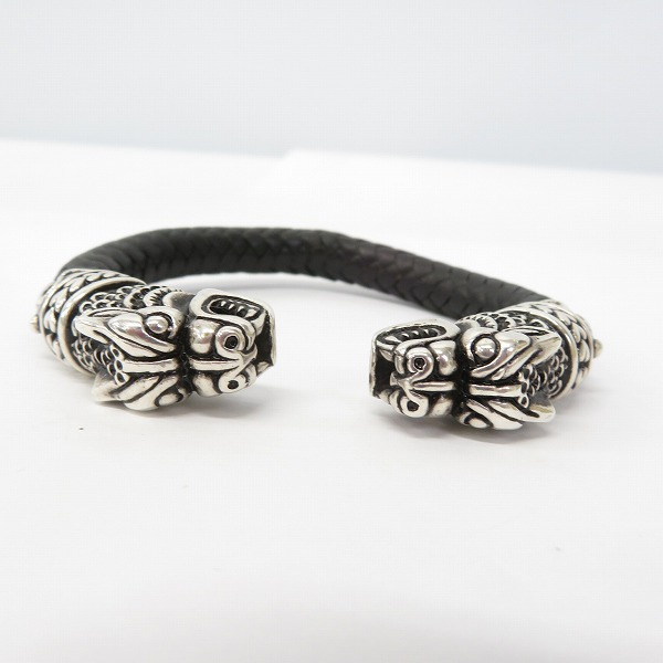 実際に弊社で買取させて頂いた【ギャラ付】LEATHERS & TREASURES/レザーズアンドトレジャーズ ラージケルティックタイガーブレスレットの画像 1枚目