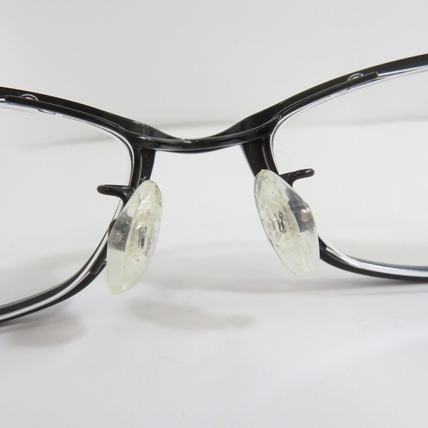 実際に弊社で買取させて頂いた999.9/フォーナインズ 度入り メタルフレーム  メガネフレーム/アイウェア S-592Tの画像 6枚目