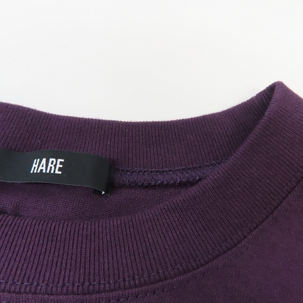 実際に弊社で買取させて頂いたHARE/ハレ カットソー HA020405AD/Fの画像 5枚目