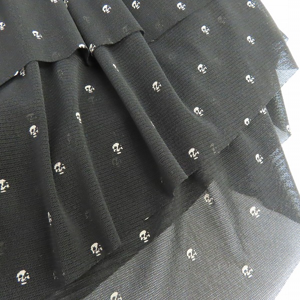 実際に弊社で買取させて頂いたHysterics/ヒステリックス HYSTERIC GLAMOUR/ヒステリックグラマー スカル柄 スカート 3CK-0230 /Fの画像 5枚目