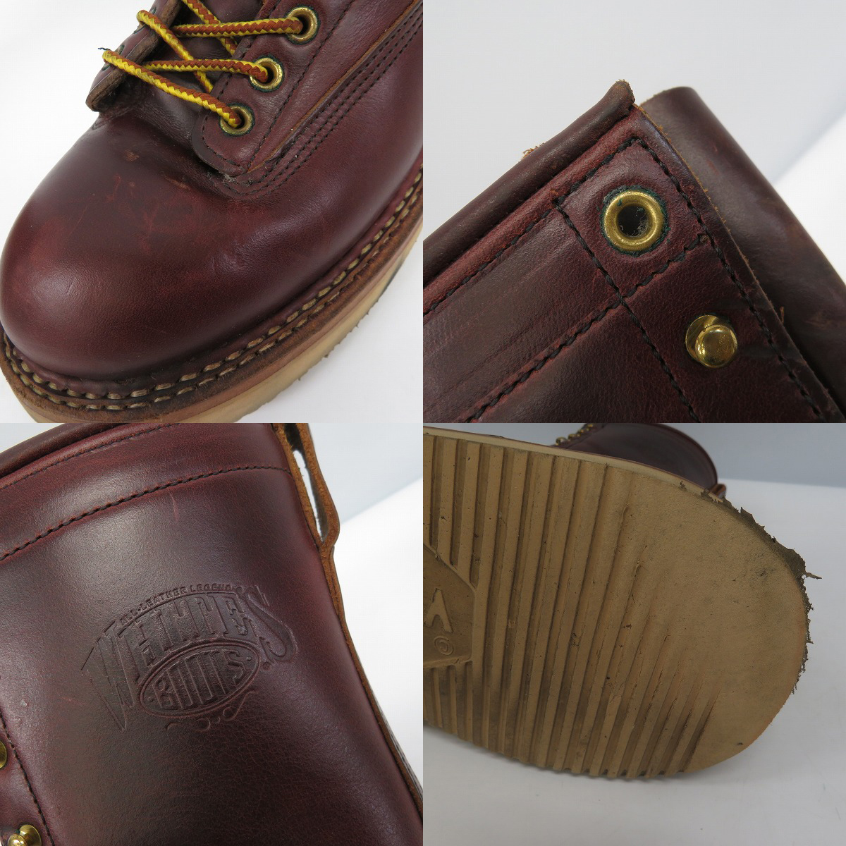 実際に弊社で買取させて頂いたWHITES BOOTS/ホワイツブーツ レース アップブーツ ロングブーツ/フォルスタン付き/11Cの画像 6枚目