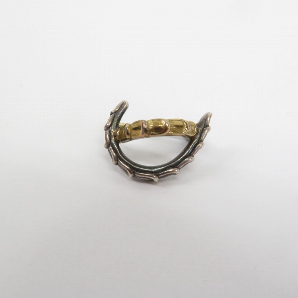 実際に弊社で買取させて頂いたBloodyMary/ブラッディマリー SV/K18 クリスマス記念 ホーン ピアス SK タイプ2 bme1432-sk2の画像 2枚目