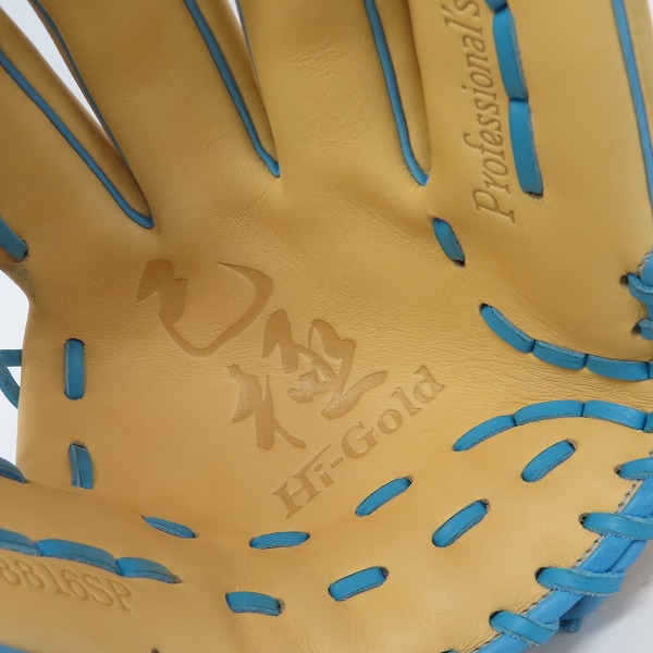 実際に弊社で買取させて頂いたHI-GOLD/ハイゴールド 己極シリーズ 軟式 内野手用 グローブ OKG-8816SPの画像 3枚目