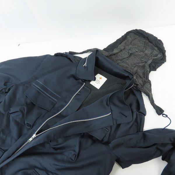 実際に弊社で買取させて頂いたHEAD PORTER PLUS/ヘッドポータープラス ジップアップ ジャケット/Mの画像 6枚目