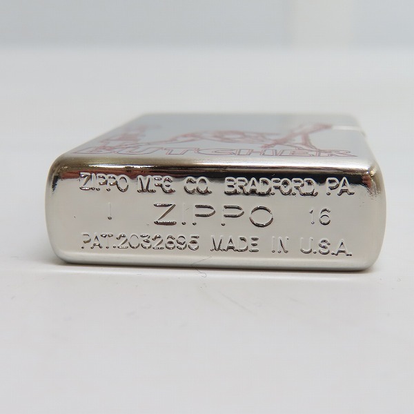実際に弊社で買取させて頂いたZippo/ジッポー Marlboro/マルボロ DIET BUTCHER SLIM SKIN/ダイエットブッチャースリムスキン 2016年製の画像 4枚目