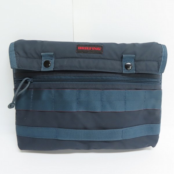 実際に弊社で買取させて頂いたBRIEFING/ブリーフィング FLAP 11 MW クラッチバッグ/ドキュメントケース