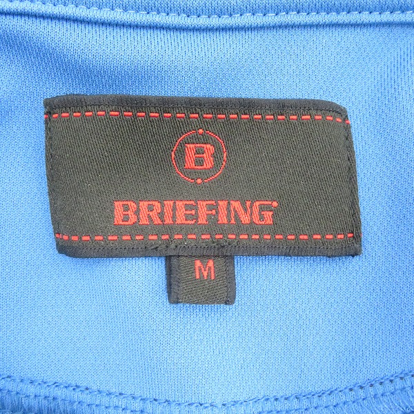 実際に弊社で買取させて頂いたBRIEFING GOLF/ブリーフィング ゴルフ 半袖ポロシャツ/Mの画像 2枚目